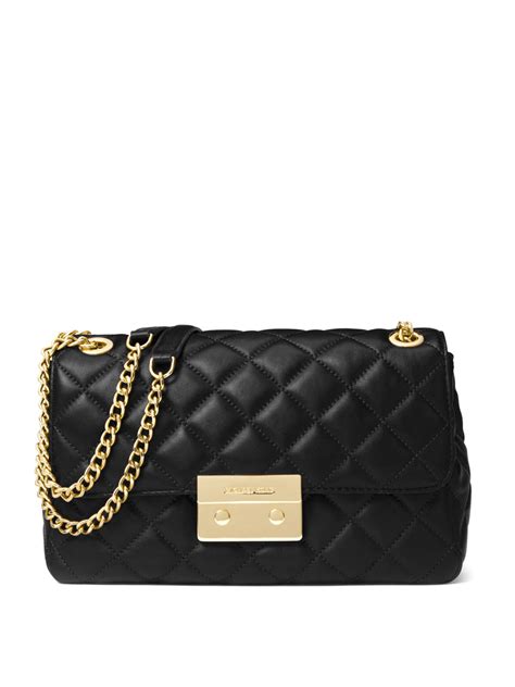 michael kors sloan quilted crossbody|Sloan Small Quilted Leather Crossbody Bag – Michael Kors Pre .